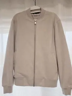 グレー ジッパー付き ジャンパー
