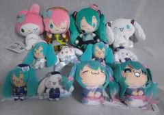 【メルカリ便】初音ミク　サンリオぬいぐるみ　セット