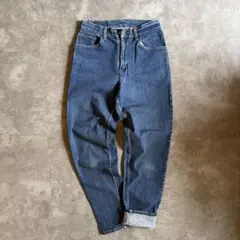 00s リーバイス RELAXED FIT ワイドバギー 濃紺 S フェードのサムネイル