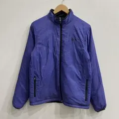 【R856】 NIKE ナイロンジャケット サイズM リバーシブル 紫 黒