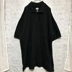 Dickies ポロシャツ　コットン　XLサイズ　ピックシルエット　美品