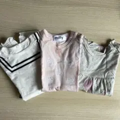 まとめ売り　80 女の子　ロンパース