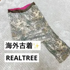 REAL TREE 迷彩柄フレアパンツ