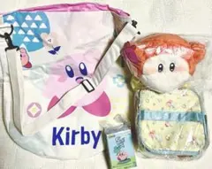 星のカービィ ランドリーバッグ＋ぬいぐるみ＋タッパー付き保冷ポーチ＋フィギュア
