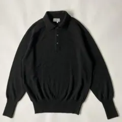 80-90s スコットランド製 Bullock & Jones ニットポロ 黒 80-90s スコットランド製 Bullock & Jones ニットポロ 黒 - メルカリ