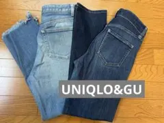 UNIQLO GU デニム2本セットジーンズ