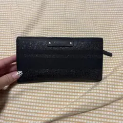 Kate Spade ブラック 長財布