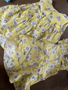 チュニック ワンピース 花柄