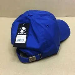 ニューハッタン☆キャップ☆青色☆ロイヤルブルー