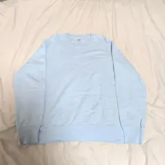 UNIQLO スウェットシャツ ライトブルー Mのサムネイル