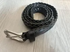 無印良品　レザーメッシュベルト　メンズのサムネイル