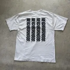 NEIGHBORHOOD ネイバーフッド Tシャツ デカロゴ 白のサムネイル