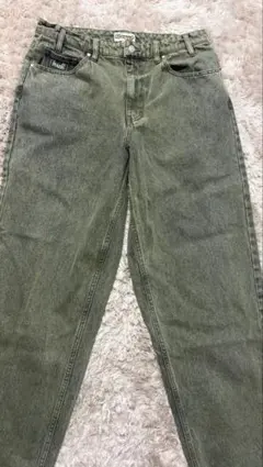 HUF cromer グリーン デニム 34