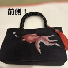 帯リメイクバック　可愛い金魚柄のサムネイル