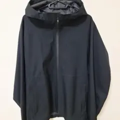 ユニクロ ブロックテックパーカ（3Dカット）ブラック 　L