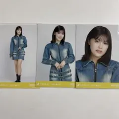 乃木坂46 柴田柚菜 生写真 コンプ デニムワンピ 13th バスラ