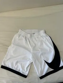 Nike DRI-FIT バスケットボールパンツ L ホワイト/ブラック