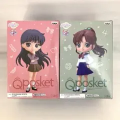 火野レイ　木野まこと　2体　Qposket フィギュア　セーラームーン