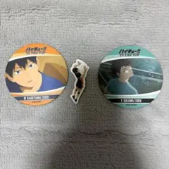 ハイキュー　コースター スシロー　ステッカー 影山飛雄／及川徹