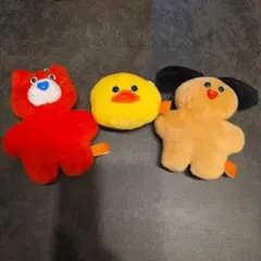 mojojojo マスコットぬいぐるみ　三種セット