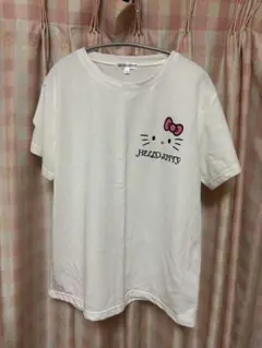 HELLO KITTY 半袖Tシャツ ホワイト L