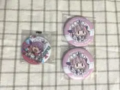 ホロライブ ガチャ ホロライブシティ 東京ドーム 湊あくあ 缶バッジ CITY