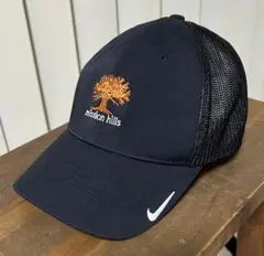Nike✖️Mission Hills ゴルフ限定キャップ 黒メッシュ　希少　美品のサムネイル