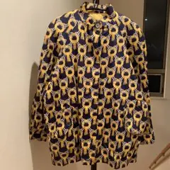 アクアスキュータム Aquascutum 総柄ブルゾン