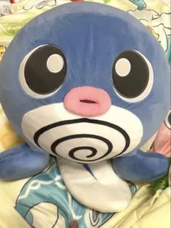 もちふわクッション　ニョロモ　ポケモン　おまけ付き もちふわクッション ニョロモ ポケモン おまけ付き - メルカリ