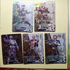 ガンバライジング　50th Anniversaryレア5枚セット　まとめ売り