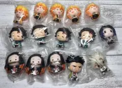 【鬼滅の刃】一番くじ　〜鬼殺の志〜 Ｇ賞　ちょこのっこフィギュア　15点セット