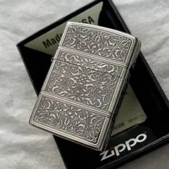 アラベスク四面✧zippo 送料無料 新品 ブラス 両面 - メルカリ
