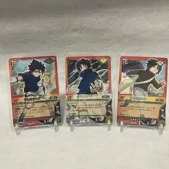 NARUTO ナルティメットカードバトル うちはサスケ 3点セット - メルカリ