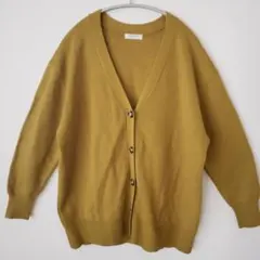 スタジオクリップ Vネック 長袖カーディガン　sizeM