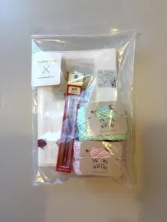 【新品未使用】amimono spin 編み物キット