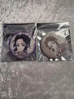 鬼滅の刃　胡蝶しのぶ　明治村　缶バッジ