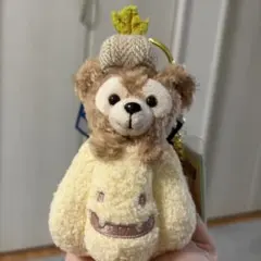 上海ディズニー　ハロウィン かぼちゃシェリーメイぬいぐるみキーチェーン