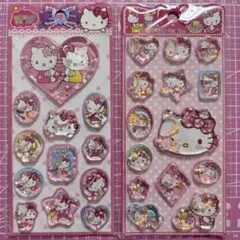 新品未使用 ハローキティ ウォーターシール 2枚セット