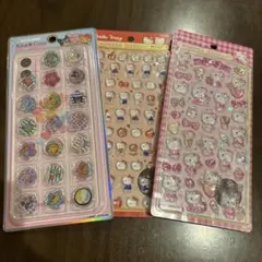 サンリオシール　3シートセット