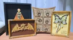 ハロウィン 装飾 妖精 標本 セット