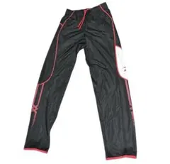 Mizuno トレーニングパンツ Lサイズ ブラック/レッド