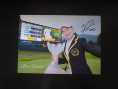 A4 額付き ポスター 吉田鈴 2026 優勝 写真 フォトフレーム