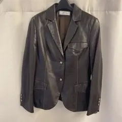 美品】MARNI マルニ フリル ジャケット ブラウン サイズ40 イタリア製 