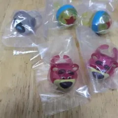 ピクサーキャラクター ファッションリング ロイヤルクリア セット