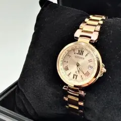 ピンクゴールド　シチズン XC エコドライブ H240-T019072