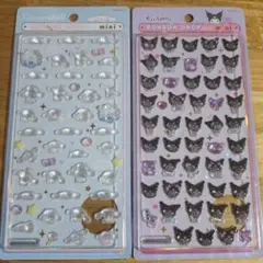 正規品　サンリオボンボンドロップシール　シナモンロール　クロミ