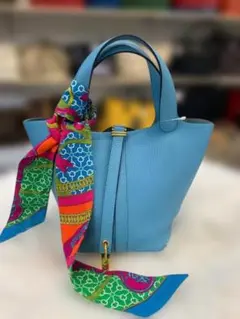 最終価格 HERMES エルメス ピコタンロックPM 18 ターコイズ - メルカリ