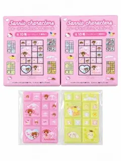 Sanrio characters トレーディングミニタイルシール 2種セット