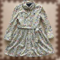 POLO ラルフローレン　フラワープリント ワンピース 110サイズ