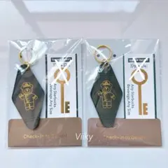 ホテルスターバックスキーチェーン付ビバレッジカード　ベアリスタ　2個セット